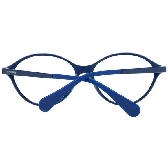 Max & Co Round Eyeglasses MF5024 Women Blue Frames - Picture 3 of 3